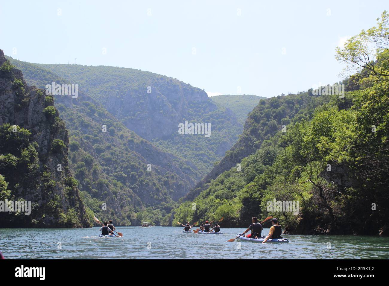 canyon matka de macédoine Banque D'Images