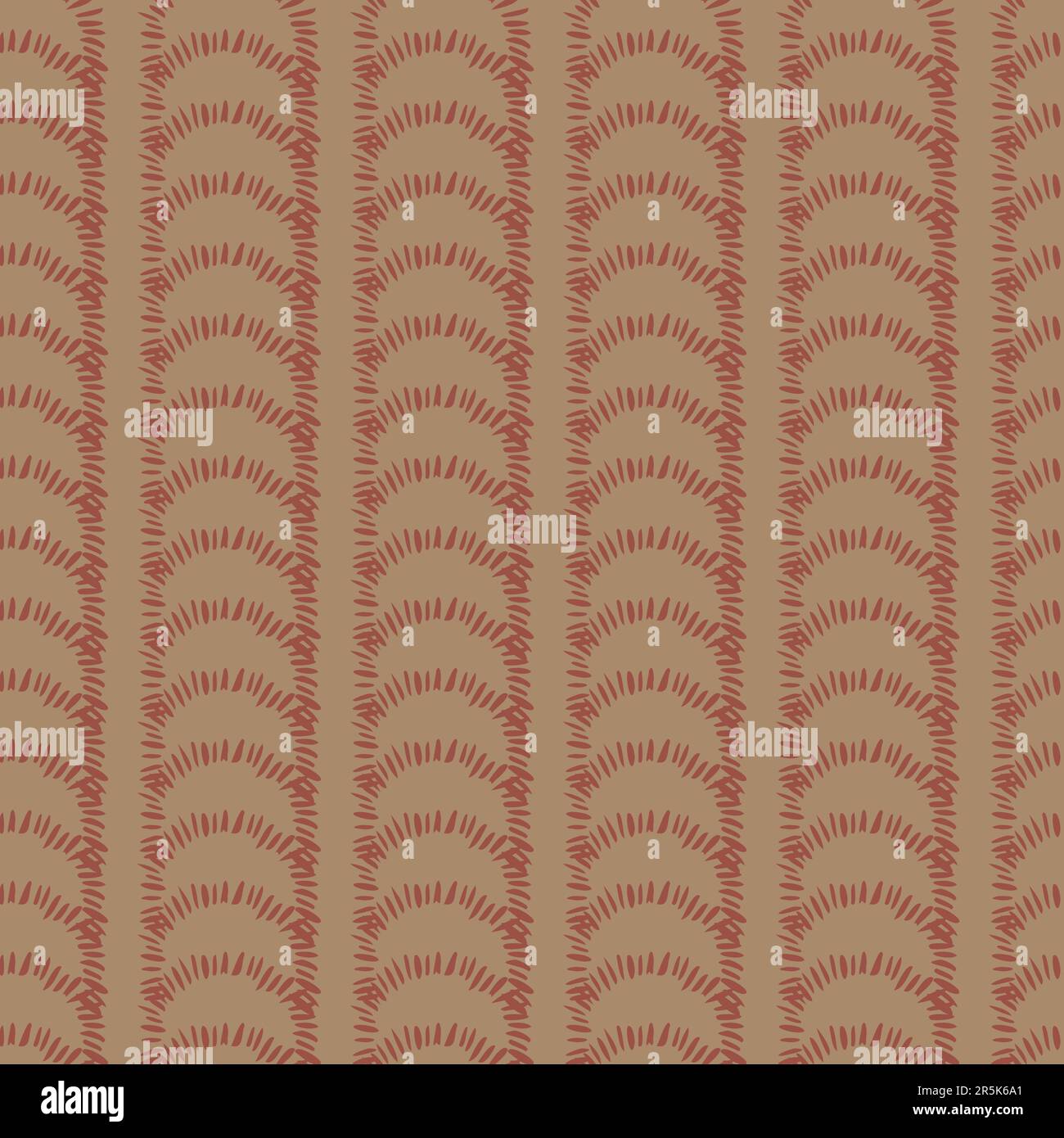 tresse tricotée ou macrame texture vectorielle sans couture Illustration de Vecteur