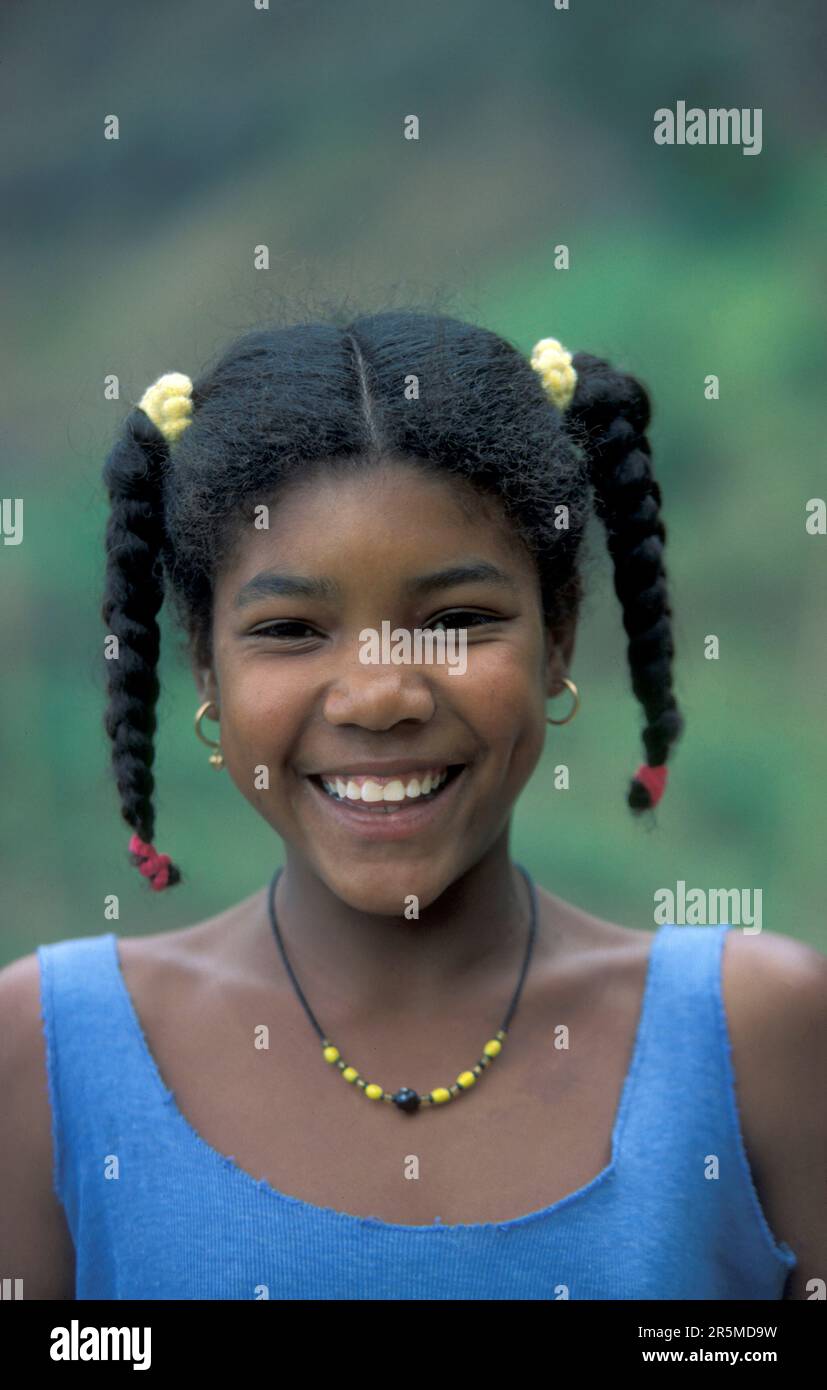 Girl cape verde islands africa Banque de photographies et d’images à haute résolution Alamy