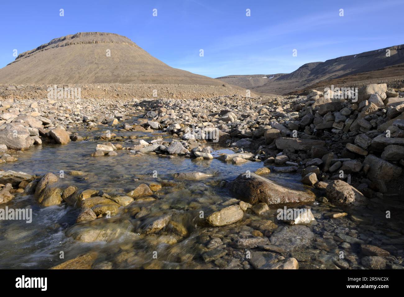 Dundas Harbour, île Devon, Nunavut, Canada Banque D'Images