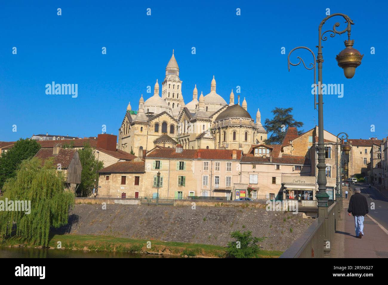 Cathédrale de Périgueux, Périgueux, Aquitaine, Dordogne, France, Périgord blanc, chemin du pèlerin à Saint-Jacques-de-Compostelle, chemin de Saint-Jacques Banque D'Images