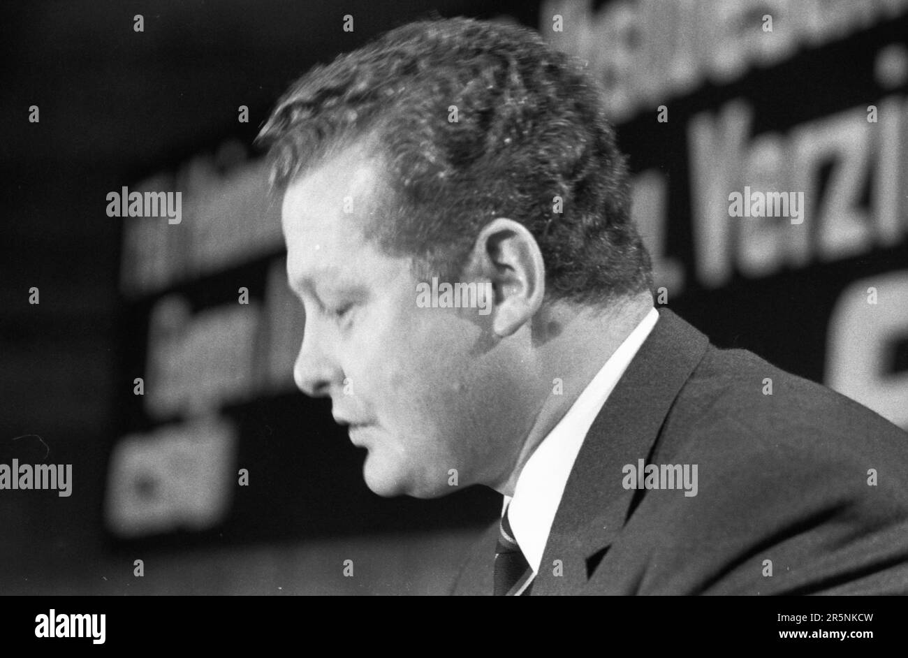 Personnalités politiques, économiques et culturelles des années 1965-71. Max Streibl (CSU) d. 1998, DEU, Allemagne, Dortmund Banque D'Images