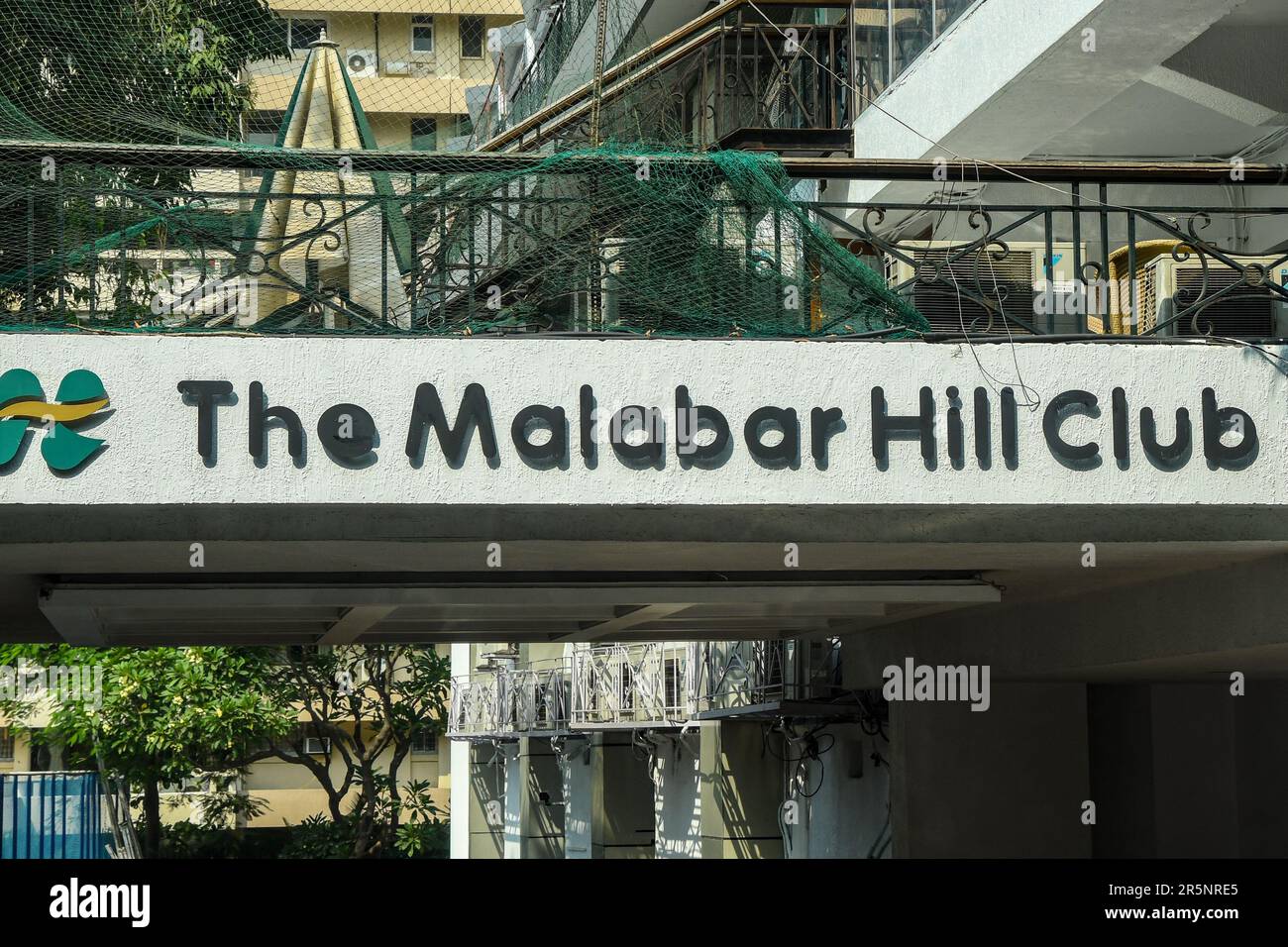 Mumbai india building malabar hill Banque de photographies et d’images