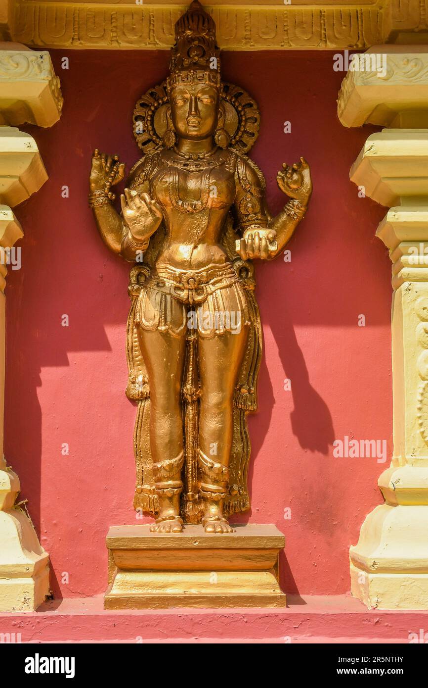 Bhagawan Hanuman Mandir - Temple Kudroli, New Mangalore, Inde Banque D'Images