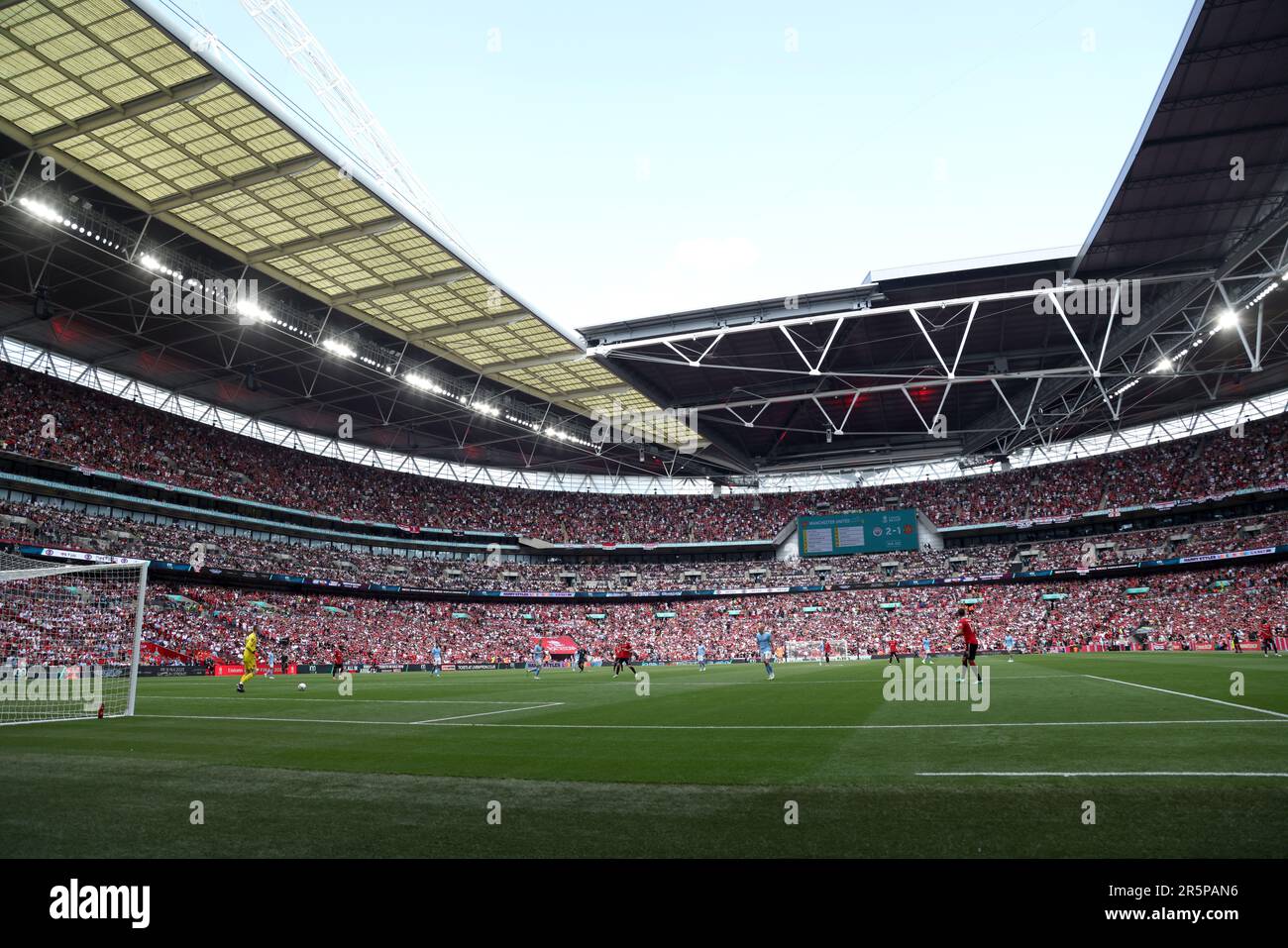 Londres, Royaume-Uni. 03rd juin 2023. Un aperçu général du match final de la coupe Emirates FA Manchester City contre Manchester United au stade Wembley, Londres, Royaume-Uni, le 3rd juin 2023. Crédit : Paul Marriott/Alay Live News Banque D'Images