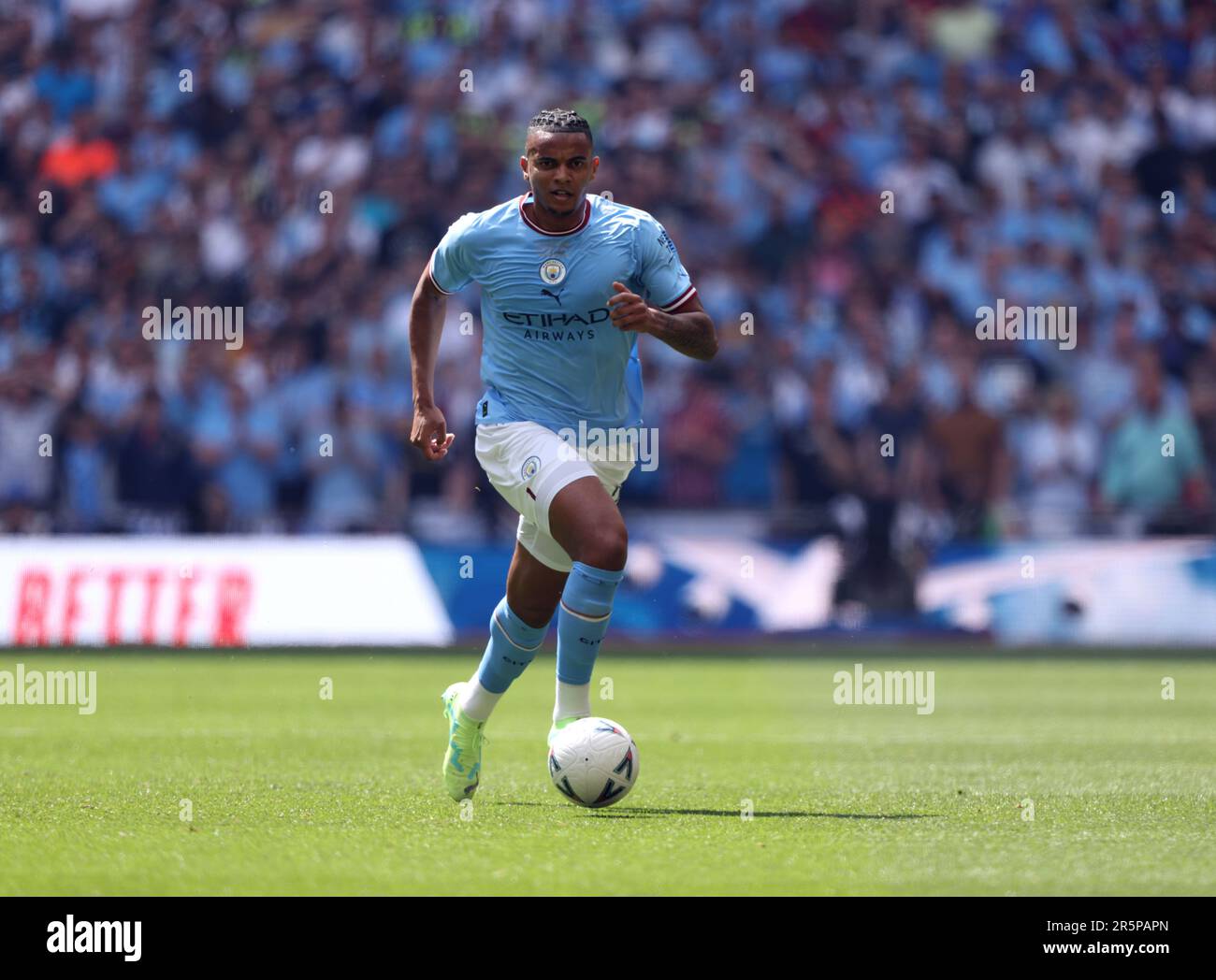 Londres, Royaume-Uni. 03rd juin 2023. Manuel Akanji (MC) à la finale de la coupe Emirates FA Manchester City contre Manchester United au stade Wembley, Londres, Royaume-Uni, le 3rd juin 2023. Crédit : Paul Marriott/Alay Live News Banque D'Images