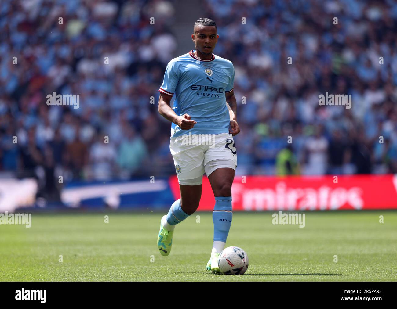Londres, Royaume-Uni. 03rd juin 2023. Manuel Akanji (MC) à la finale de la coupe Emirates FA Manchester City contre Manchester United au stade Wembley, Londres, Royaume-Uni, le 3rd juin 2023. Crédit : Paul Marriott/Alay Live News Banque D'Images