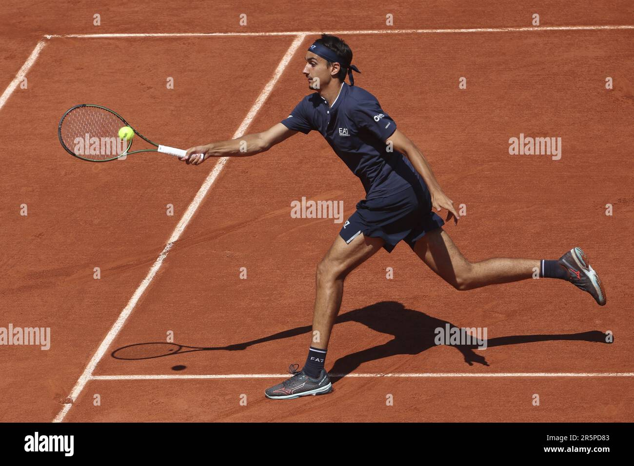 Lorenzo Sonego d'Italie au cours du 8 jour de l'Open de France 2023, RolandGarros 2023