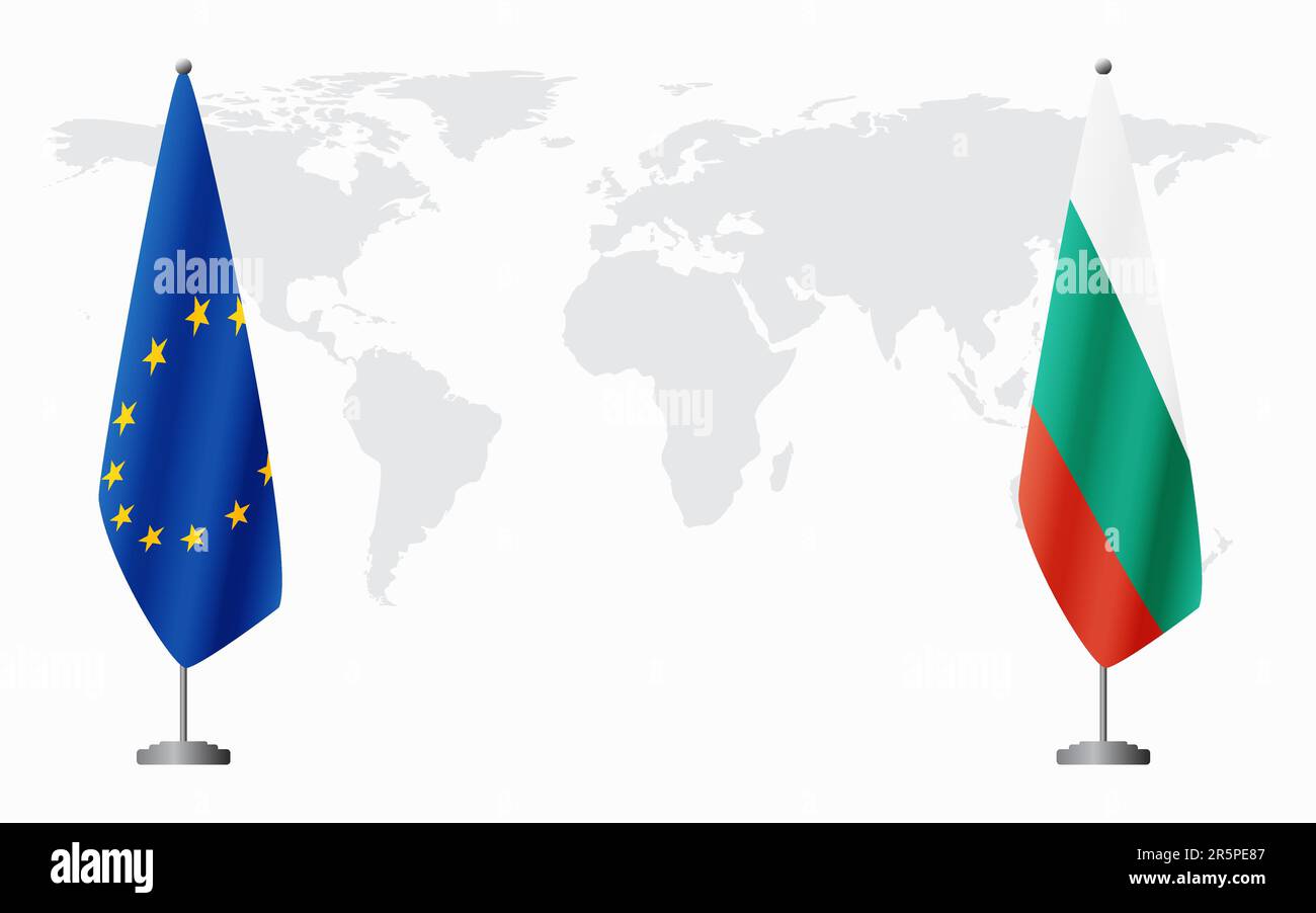 Définir Le Drapeau De La Conception Du Modèle D'illustration Des Pays De  L'union Européenne
