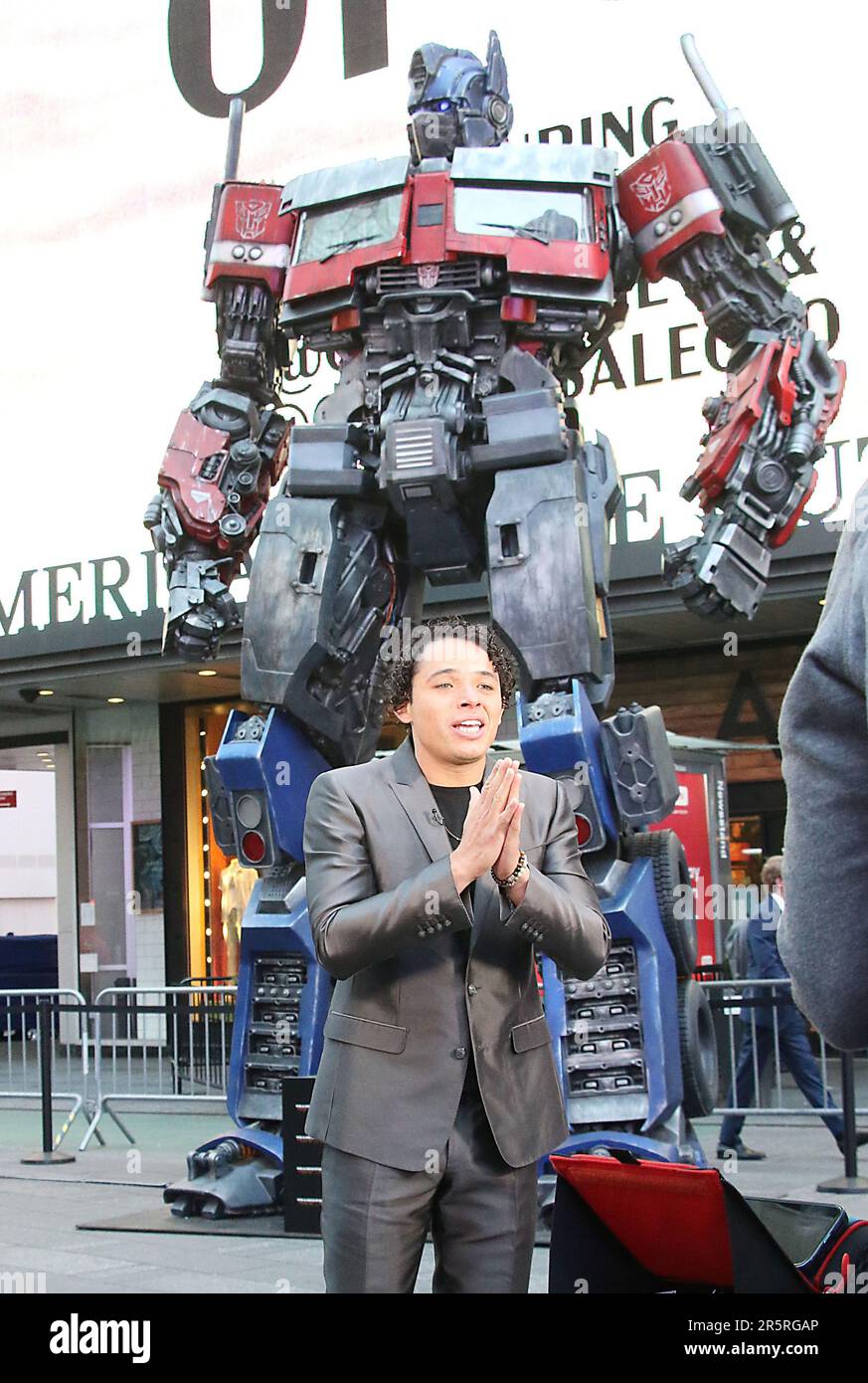 New York, NY, États-Unis. 5th juin 2023. Anthony Ramos à la CBS matinées la promotion des Transformers : la montée des bêtes sur 05 juin 2023 à New York. Crédit : RW/Media Punch/Alamy Live News Banque D'Images