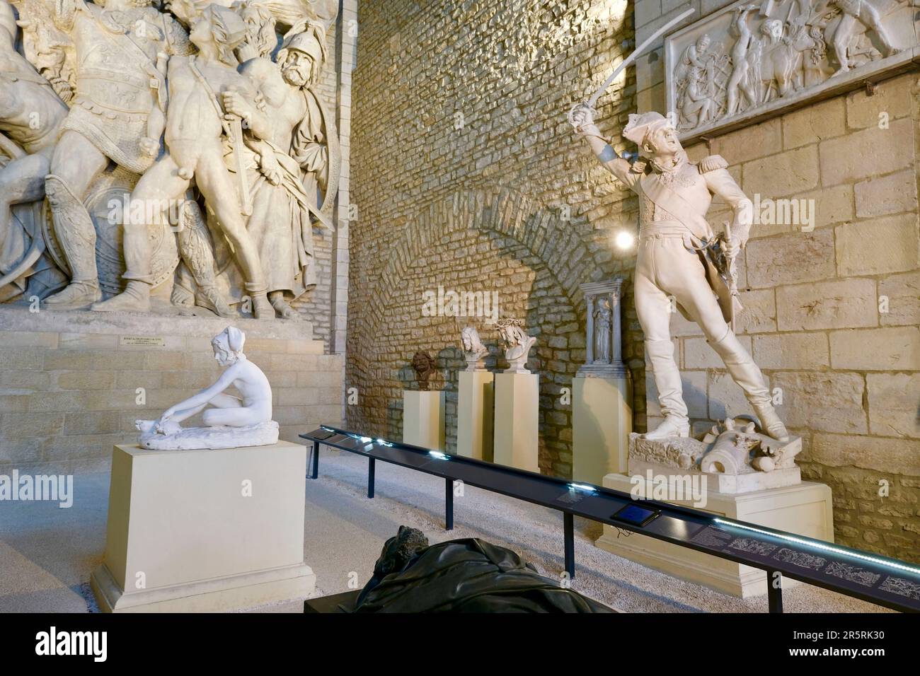 France, Côte d'Or, Dijon, région classée au patrimoine mondial de l'UNESCO, musée François rude, sculpture Banque D'Images