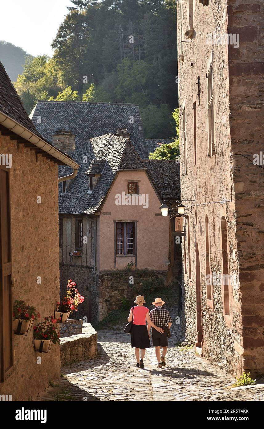 France, Aveyron, Conques, les plus Beaux villages de France (les plus