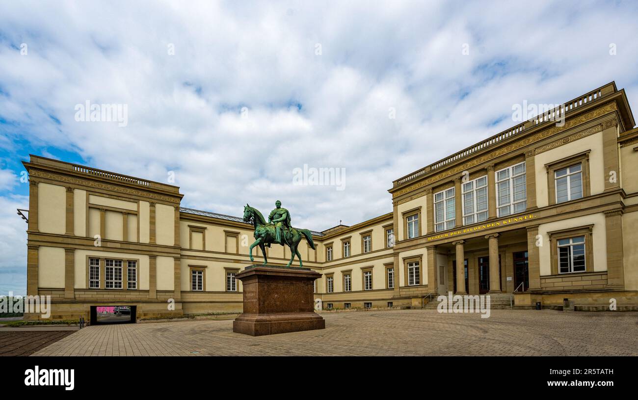 Le musée des beaux-arts de l'Académie d'Etat des Beaux-Arts de Stuttgart. Bade-Wurtemberg, Allemagne, Europe Banque D'Images