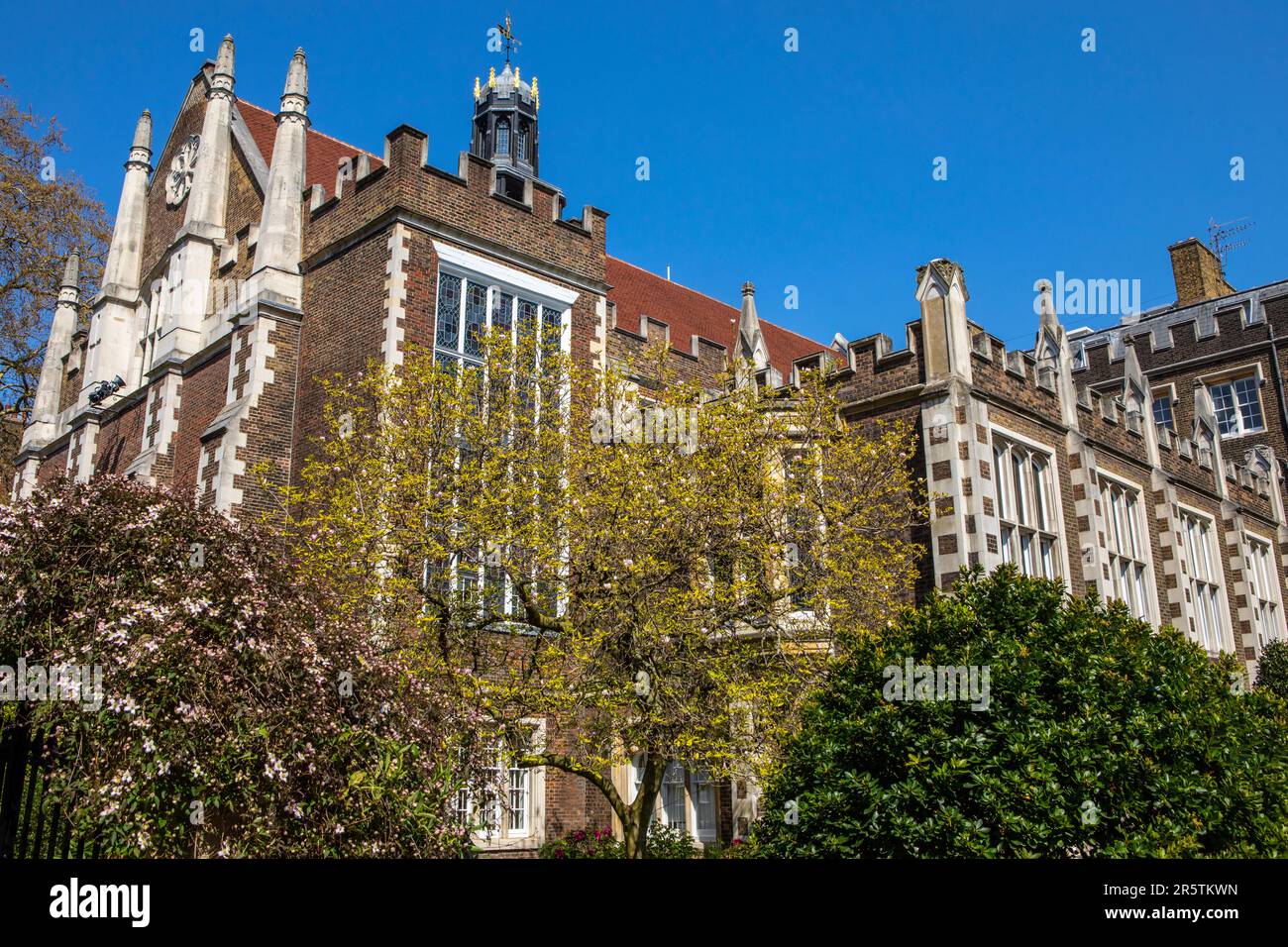 Le magnifique Middle Temple Hall de la City de Londres, Royaume-Uni. Banque D'Images