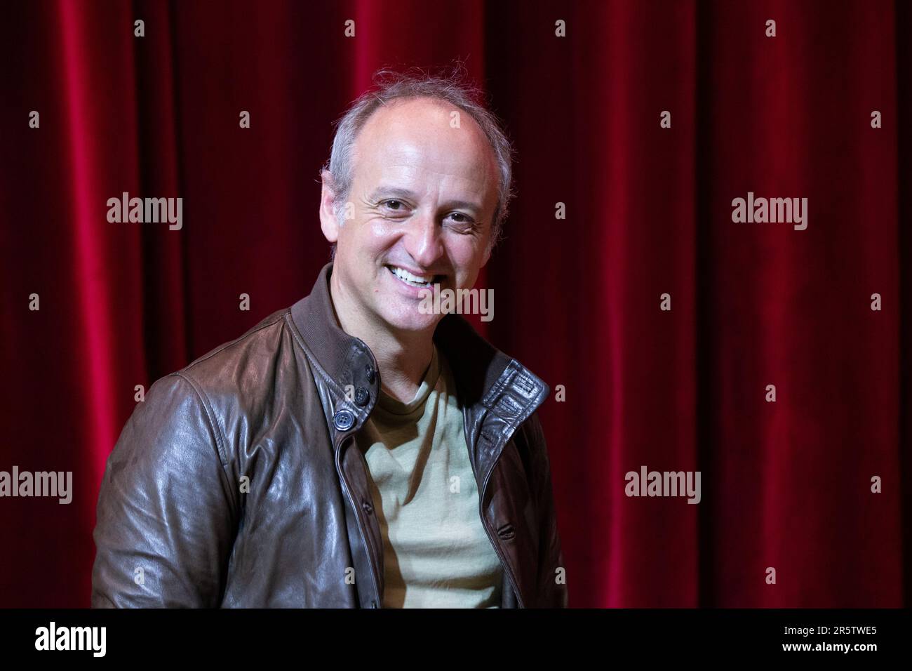 Rome, Italie. 05th juin 2023. Christian Ginepro participe à la séance photo de la présentation de la saison 2023/2024 du Théâtre de Brancaccio à Rome (photo de Matteo Nardone/Pacific Press) crédit: Pacific Press Media production Corp./Alay Live News Banque D'Images