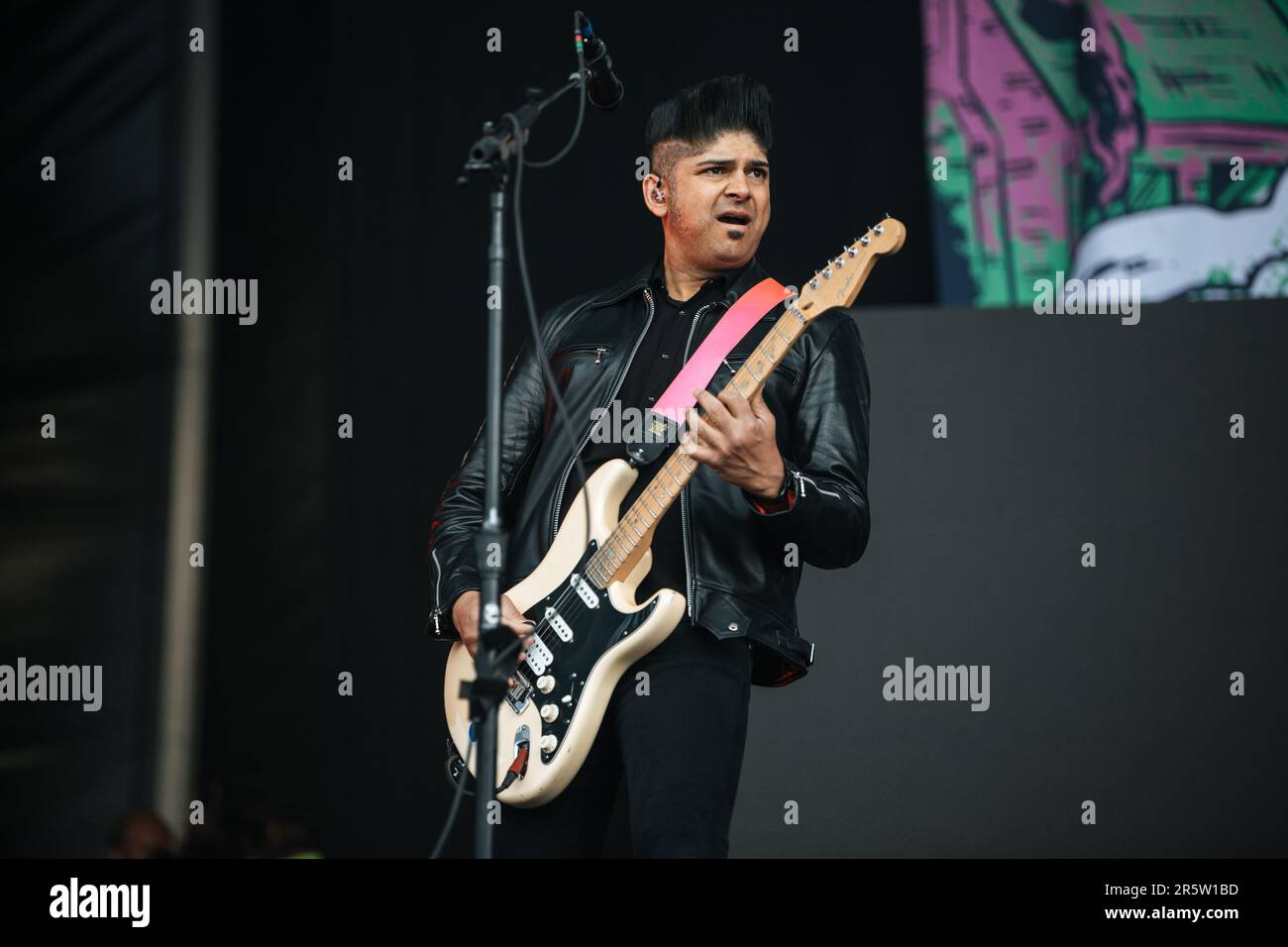 Billy Talent vit au Slam Dunk Festival, au nord de leeds, au royaume-uni, le 28th mai 2023. Banque D'Images