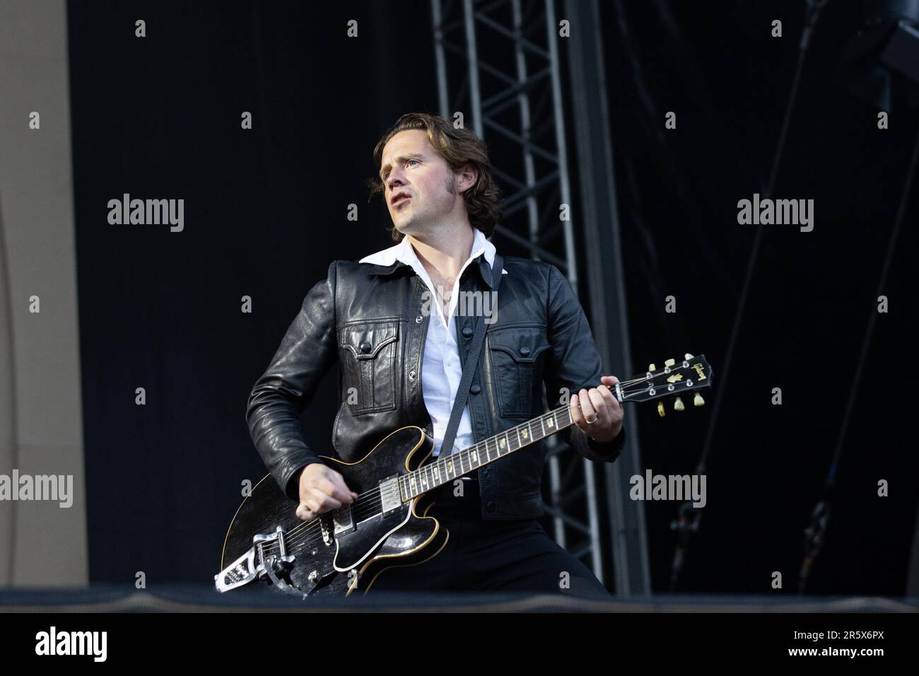 Middlesbrough, Royaume-Uni. 05th juin 2023. Middlesbrough, Royaume-Uni - Arctic Monkeys se produit au stade Riverside, à Middlesbrough, le 5th juin 2023. Crédit photo Jill O'Donnell/Alamy Live News. Pour usage éditorial uniquement. Credit: Jill ODonnell/Alay Live News Banque D'Images Middlesbrough, Royaume-Uni. 05th juin 2023. Middlesbrough, Royaume-Uni - Arctic Monkeys se produit au stade Riverside, à Middlesbrough, le 5th juin 2023. Crédit photo Jill O'Donnell/Alamy Live News. Pour usage éditorial uniquement. Credit: Jill ODonnell/Alay Live News Banque D'Images