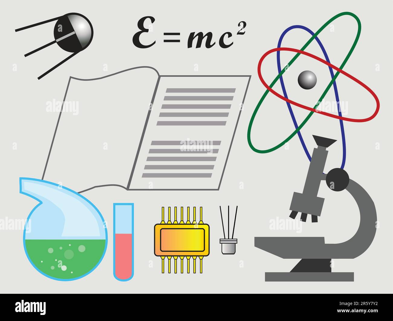 Image en couleur montrant la croissance d'un niveau d'éducation mondiale. Tous les chemins sont fermés, une police pixellisation. Illustration de Vecteur