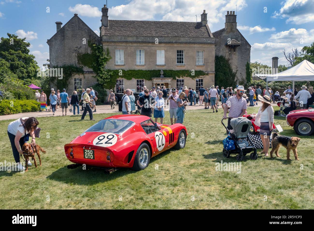 1962 Ferrari 250 GTO à la journée portes ouvertes au Middlewick House Gardens Corsham Wiltshire UK Banque D'Images