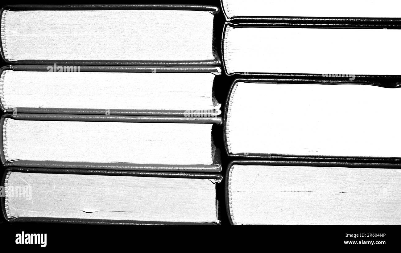 pile de livres pour les arrière-plans Banque D'Images