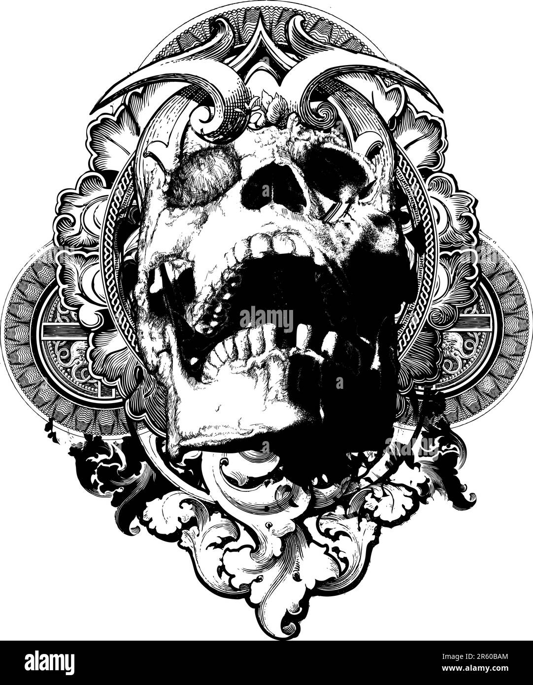 Idéal pour les tee-shirts, les vêtements, les arrière-plans et les illustrations ! Illustration de Vecteur