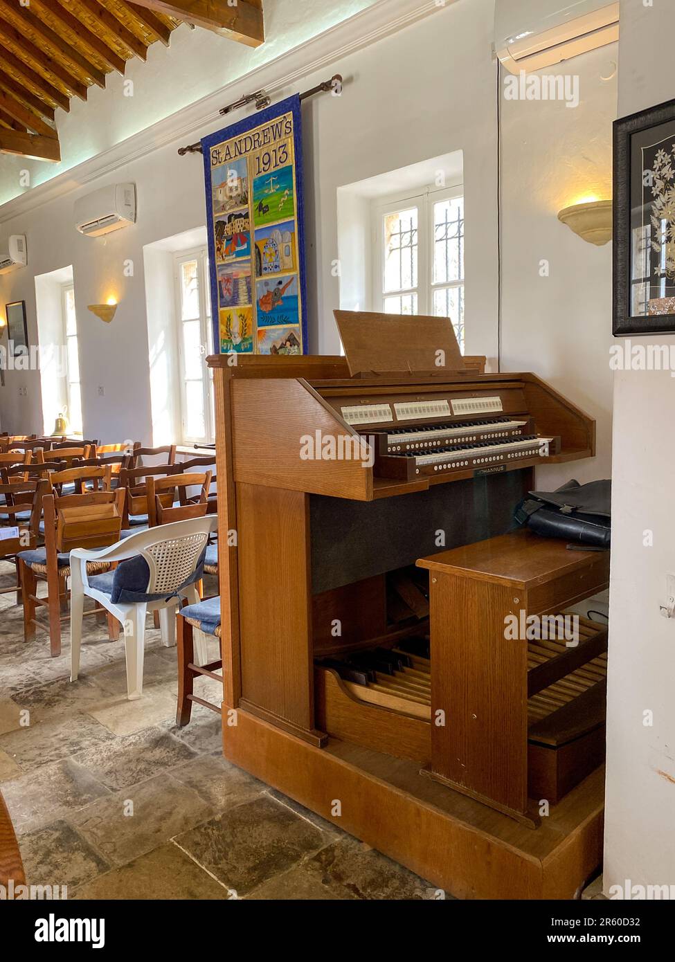 2 avril 2023. Kyrenia Chypre. Église Saint Andreas à Kyrenia Chypre Banque D'Images