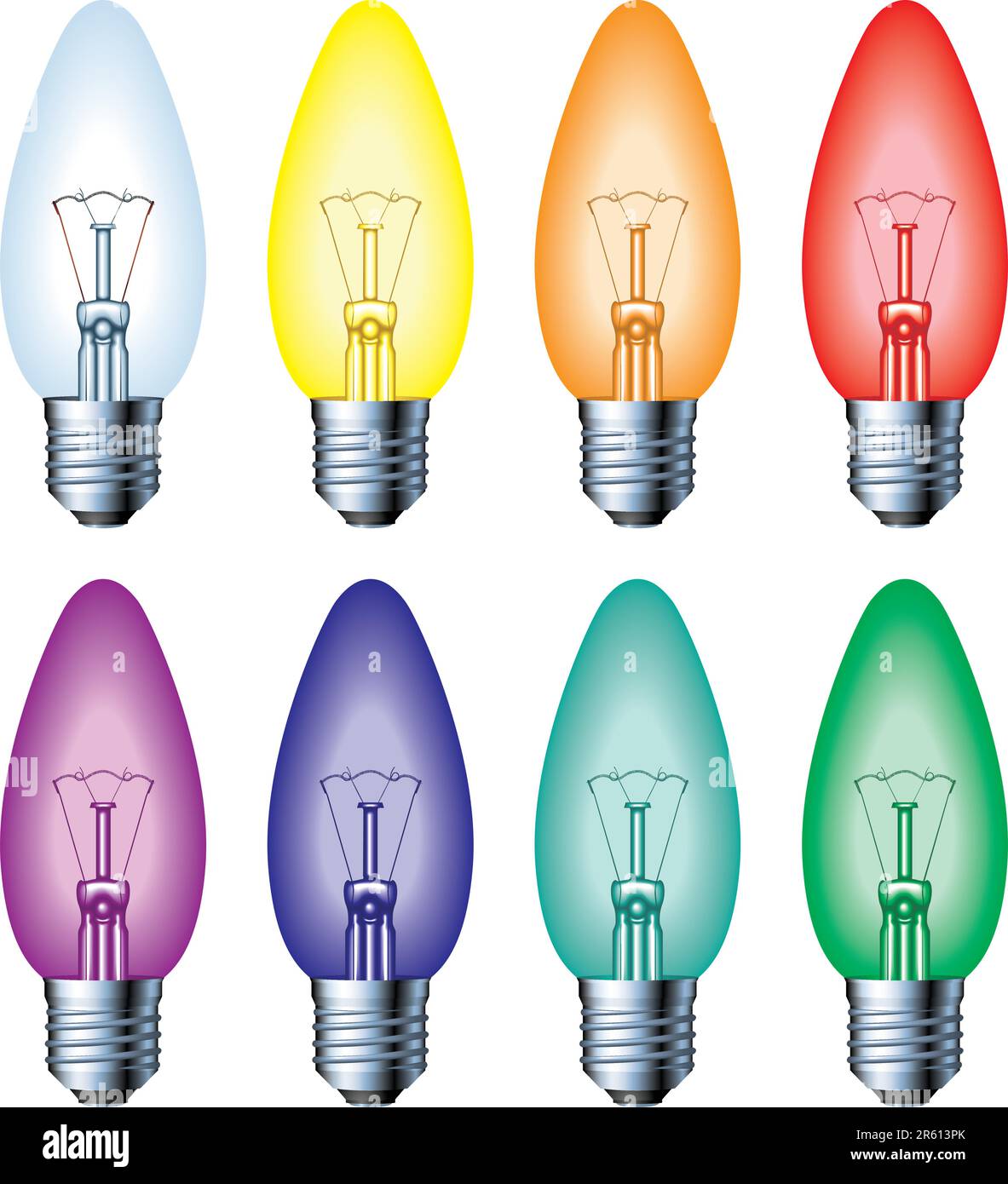 2D illustration de l'ordinateur - mélange et dégradé uniquement Illustration de Vecteur