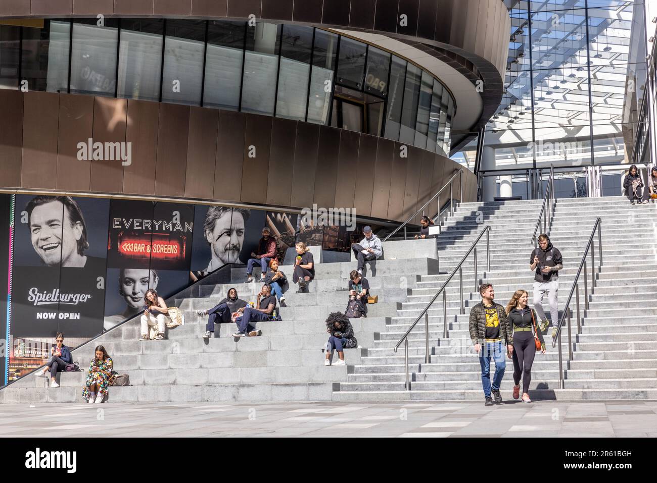 L'entrée arrière du quartier St James à Édimbourg Banque D'Images