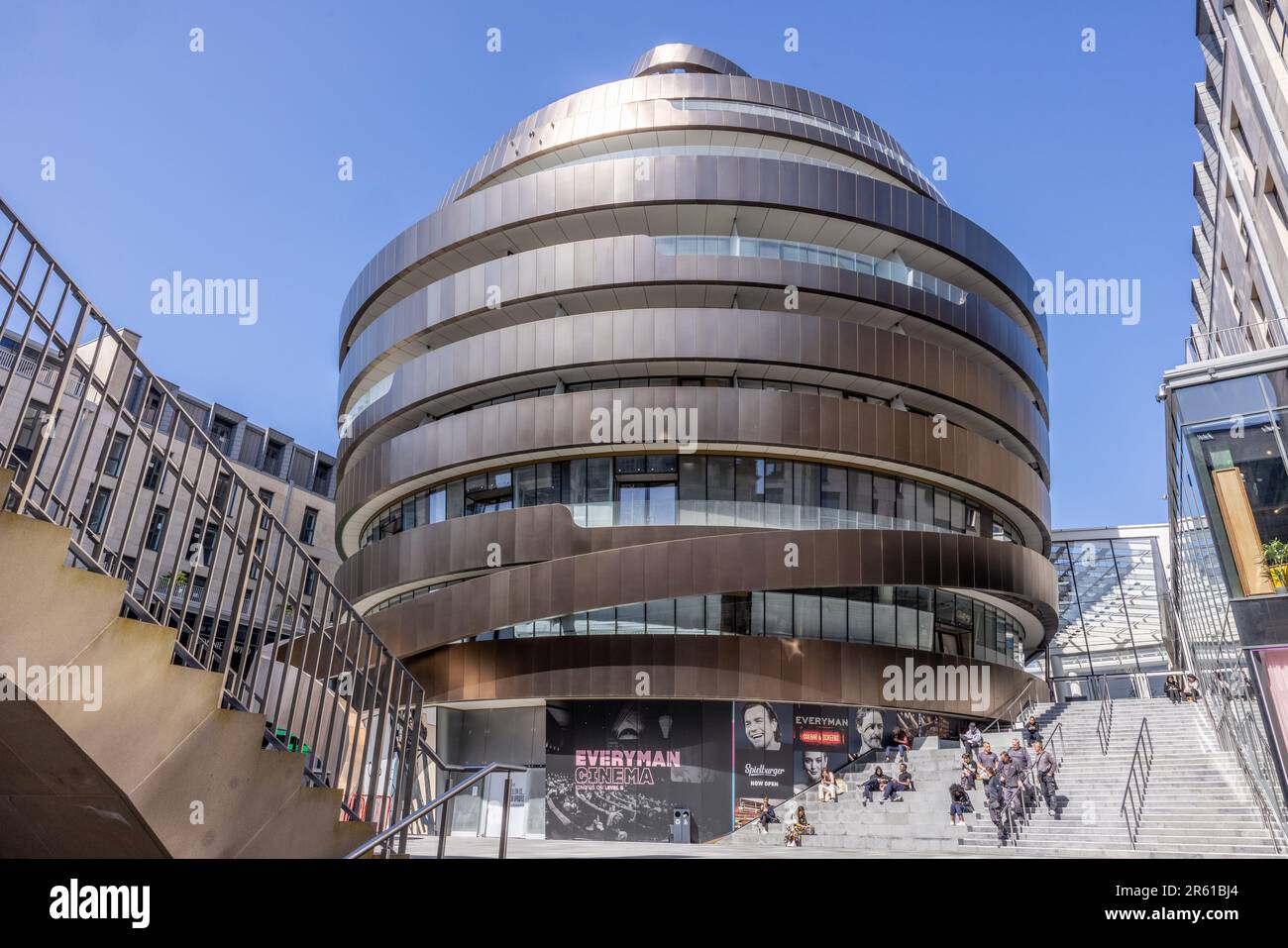 L'entrée arrière du quartier St James à Édimbourg Banque D'Images