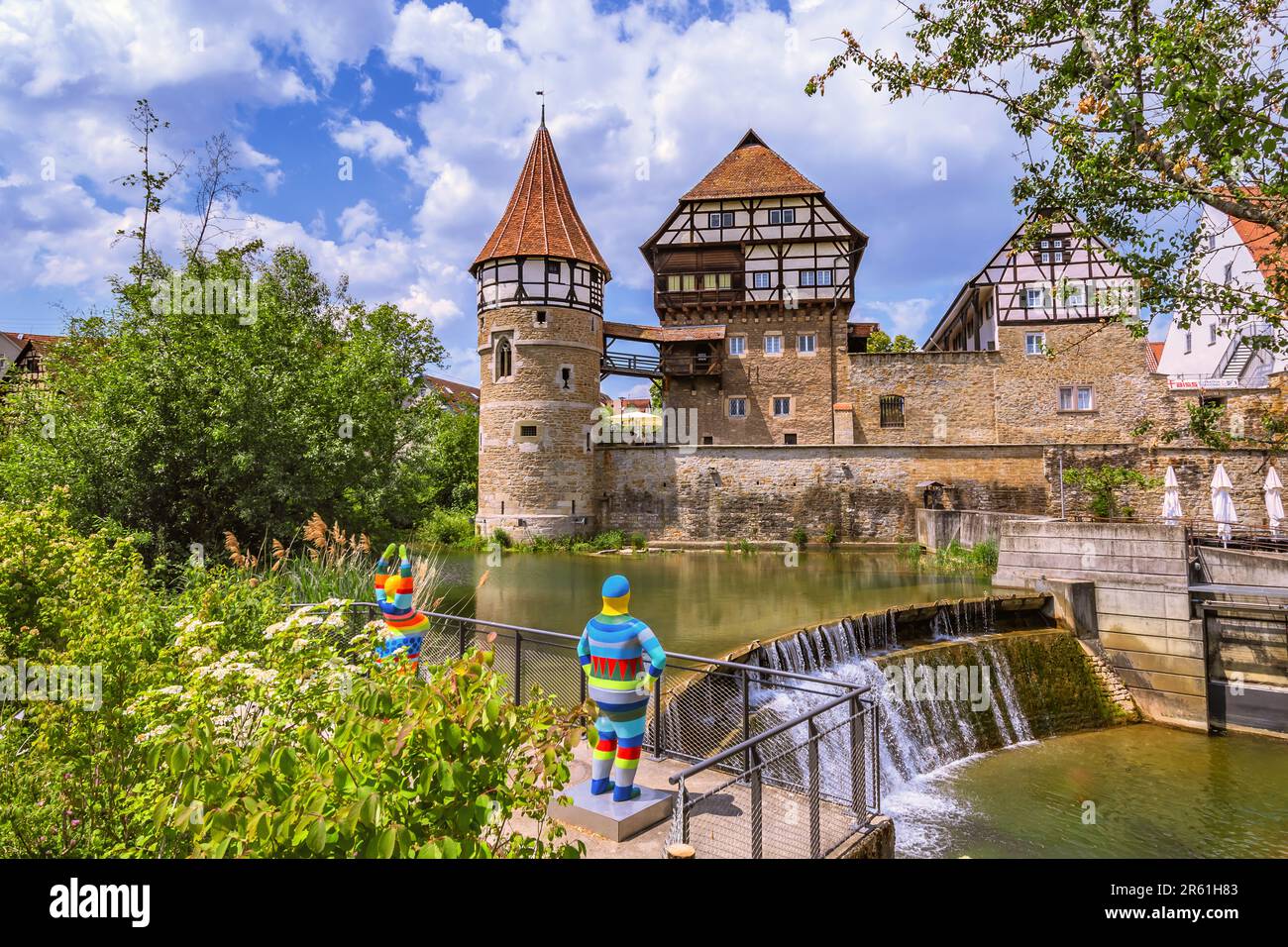 BADE-WURTEMBERG : ZOLLERNSCHLOSS BALINGEN Banque D'Images