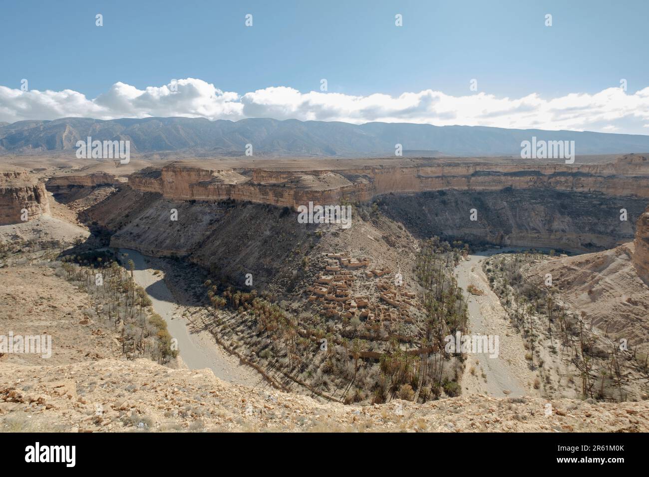 Canyon de Ghoufi dans la province de Batna à l'est de l'Algérie, Afrique Banque D'Images