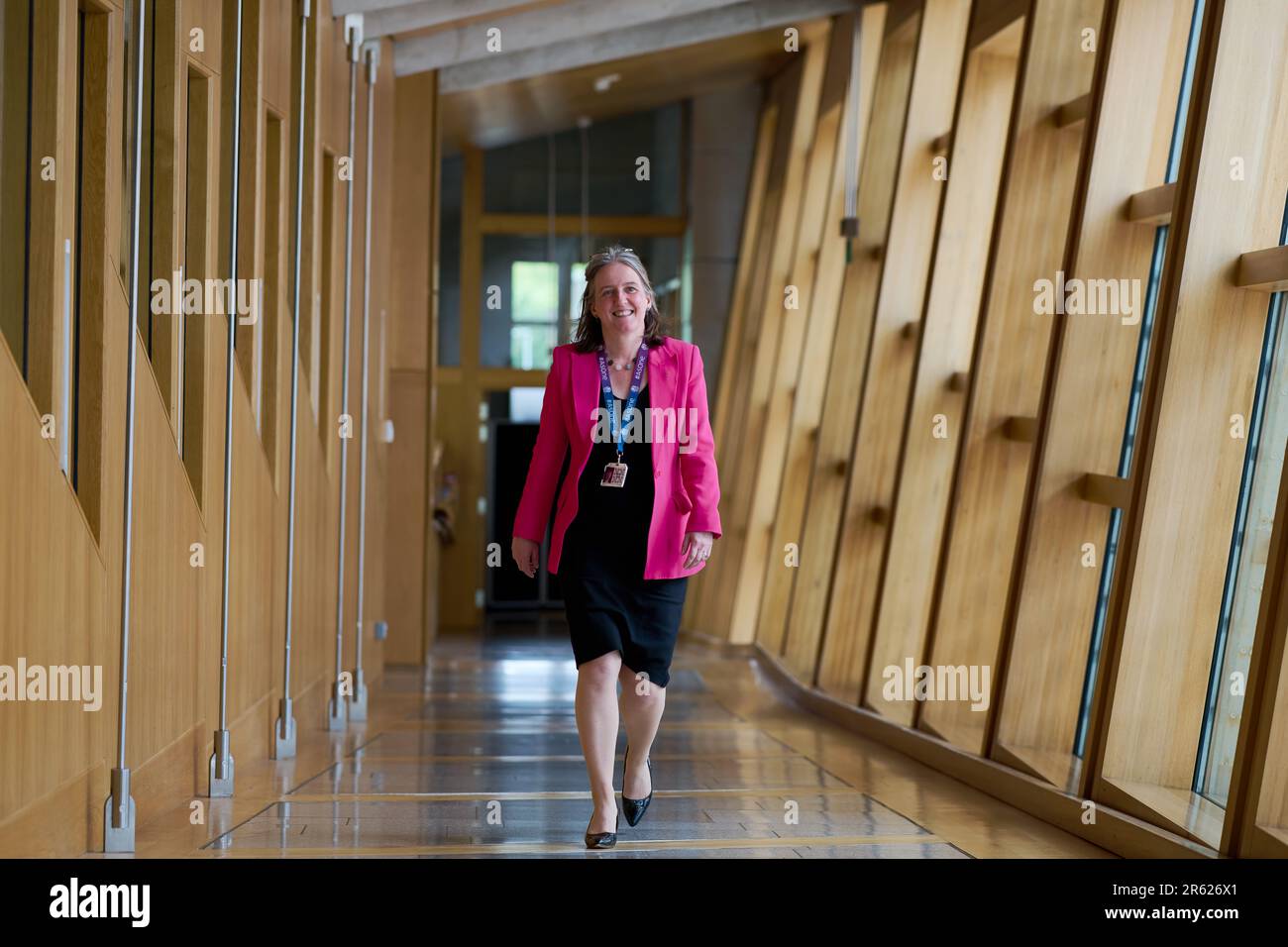 Edinburgh, Écosse, Royaume-Uni, 06 juin 2023. Maree Todd MSP au Parlement écossais. credit sst/alamy nouvelles en direct Banque D'Images