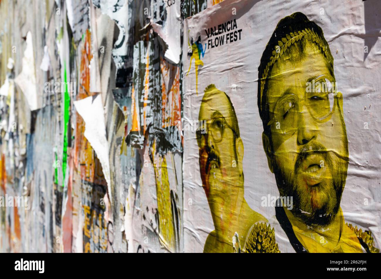 Valencia espagne streets Banque de photographies et d’images à haute