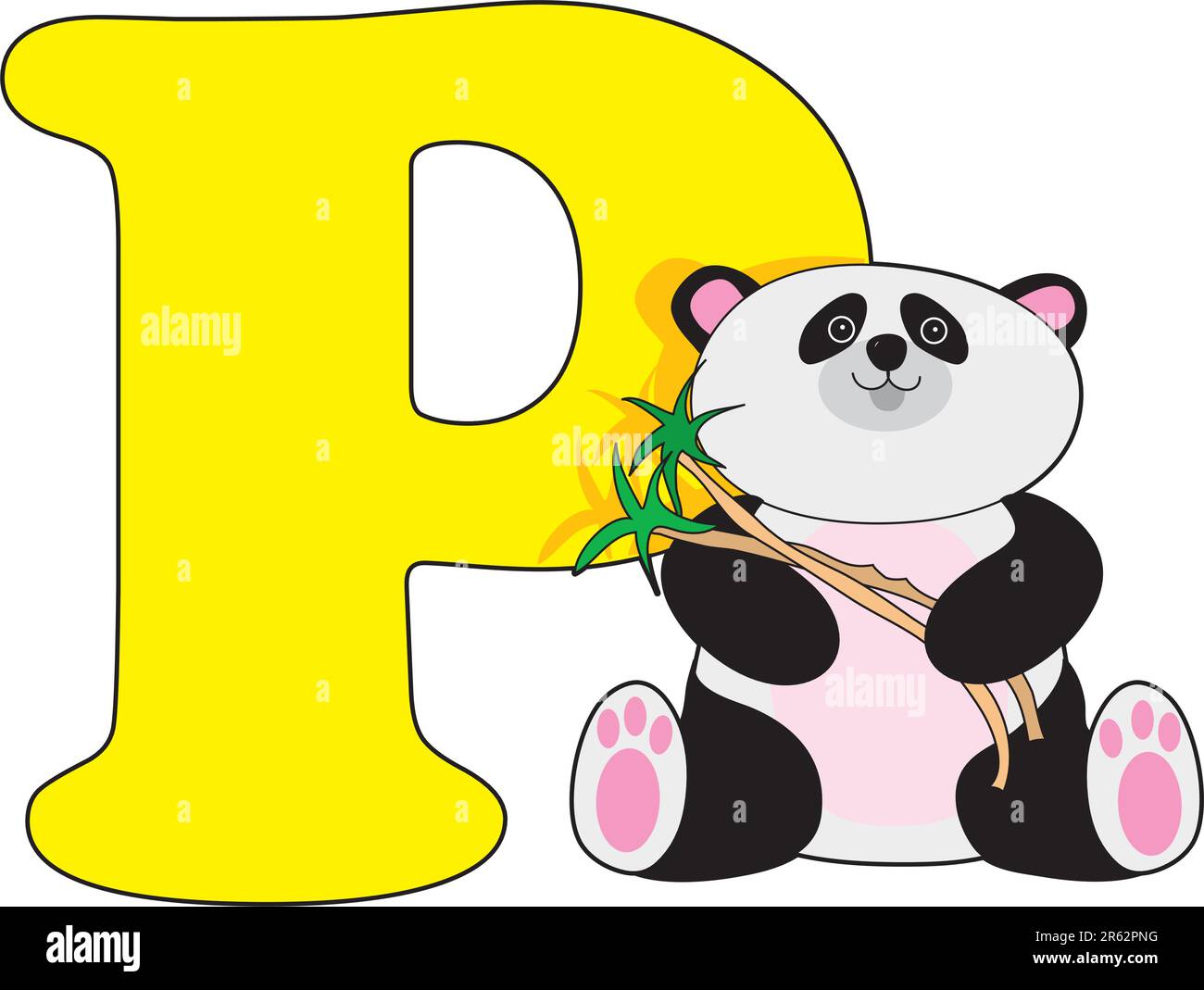 Lettre de l'alphabet Illustration de Vecteur