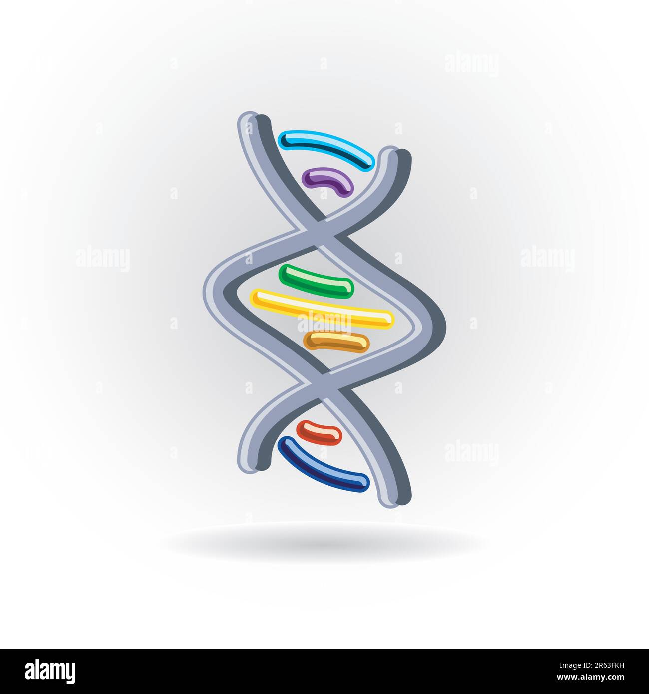 Icône de la molécule Illustration de Vecteur