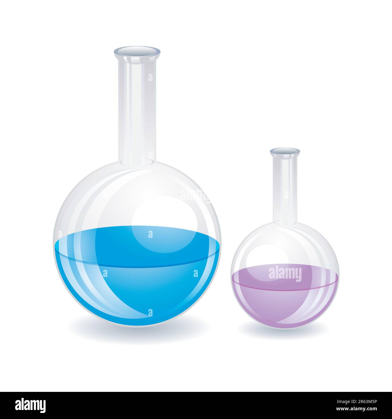 Bouteille chimique Illustration de Vecteur