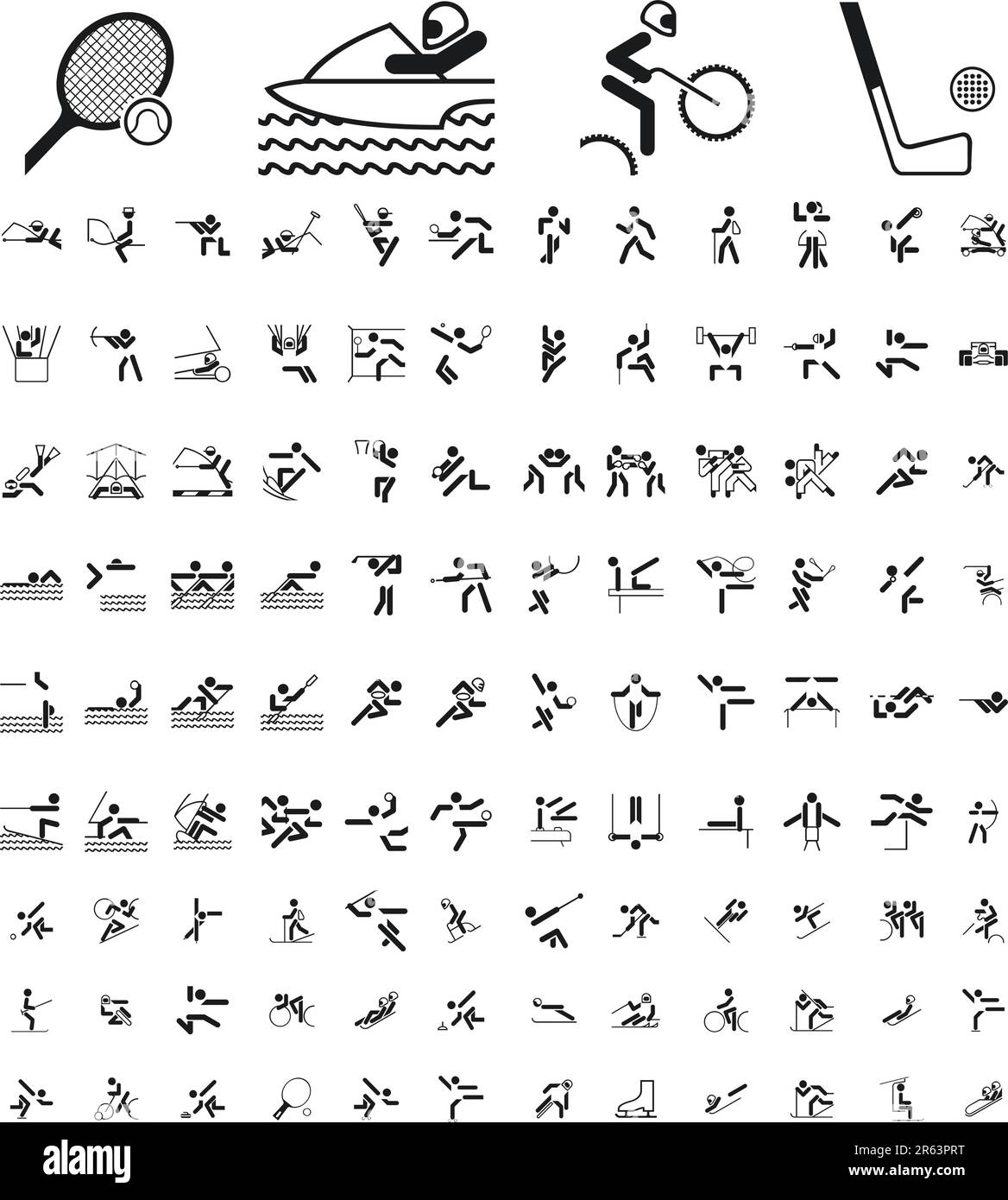 Sur des sujets sportifs. Des travaux similaires sont dans mes galeries Illustration de Vecteur