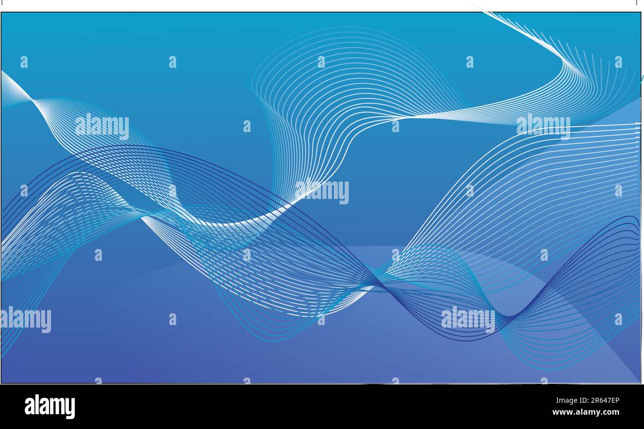 Abstraction de l'arrière-plan des lignes entrelacés Illustration de Vecteur