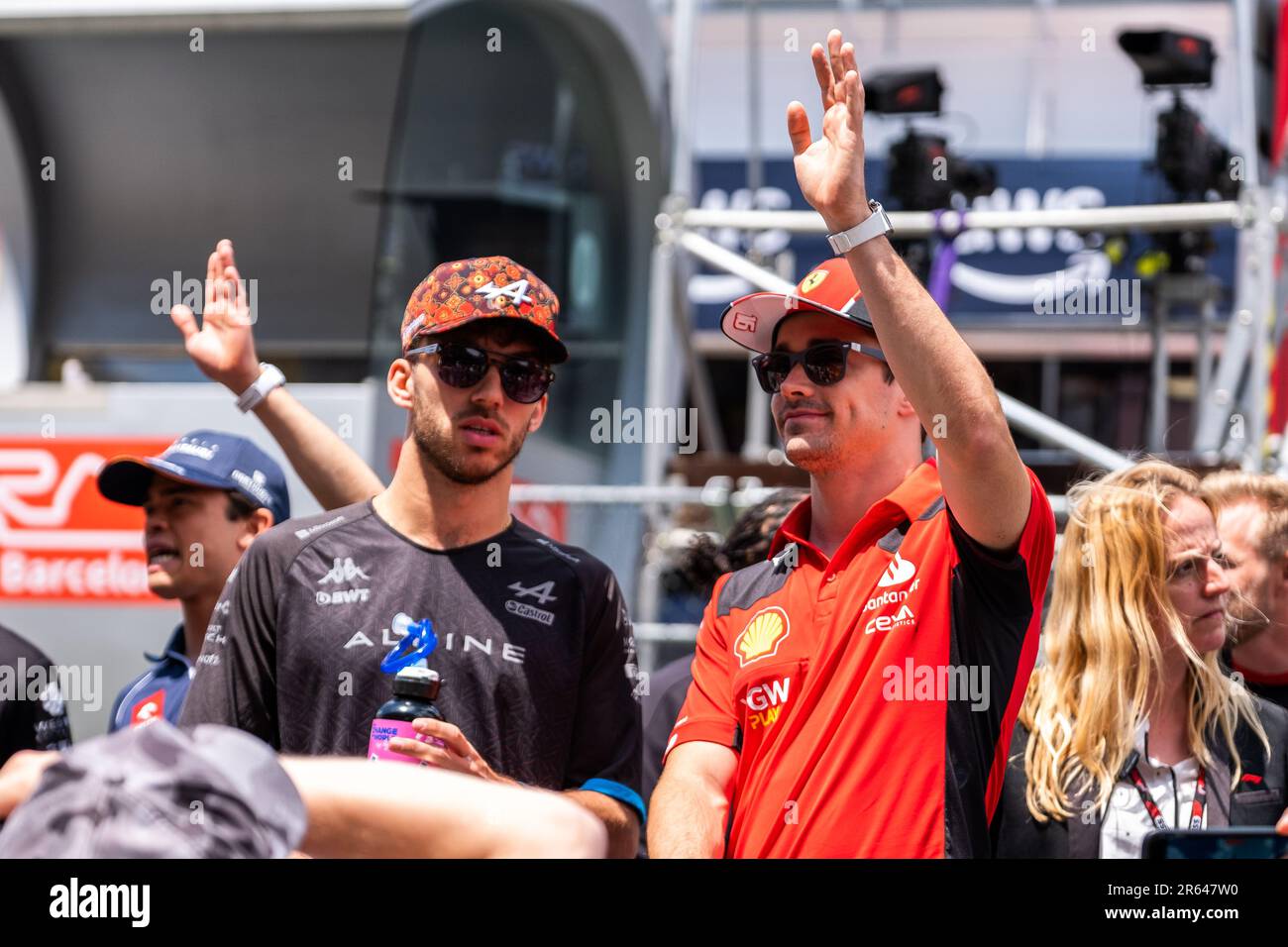 Circuit de Barcelone-Catalunya, Barcelone, SpainMonaco, 4,juin.2023: Charles Leclerc, pendant le Grand Prix de Formule 1 de Monaco Banque D'Images