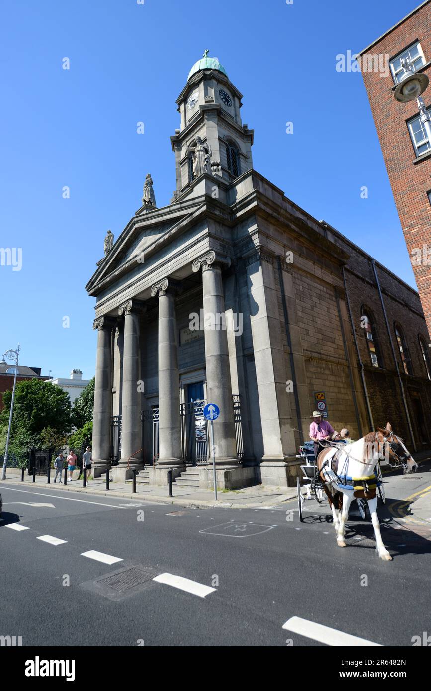 Église Saint-Paul - Presbytère sur Arran Quay à Dublin, Irlande. Banque D'Images