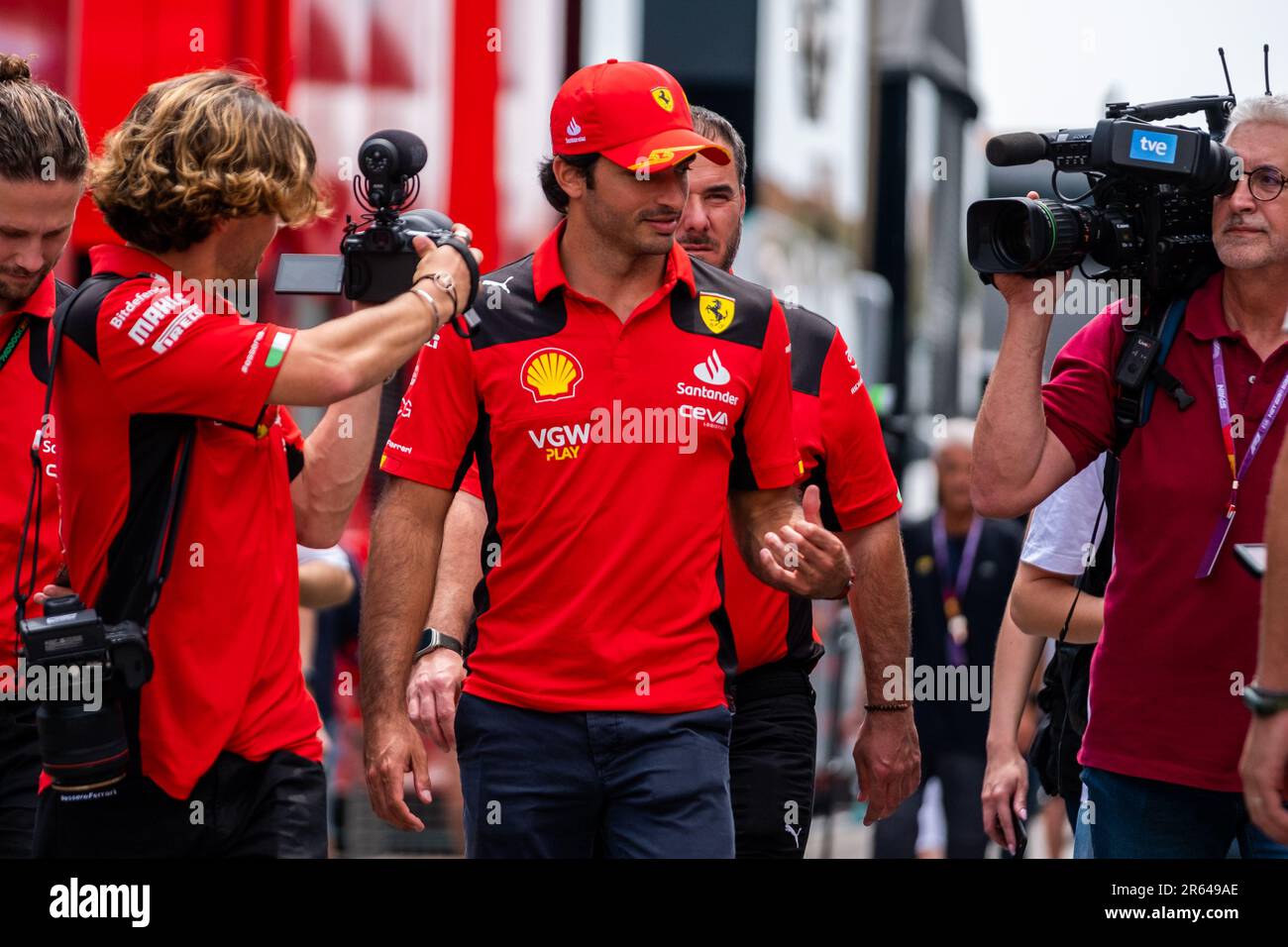 Circuit de Barcelone-Catalunya, Barcelone, SpainMonaco, 1,juin.2023: Carlos Sainz, pendant le Grand Prix de Formule 1 de Monaco Banque D'Images
