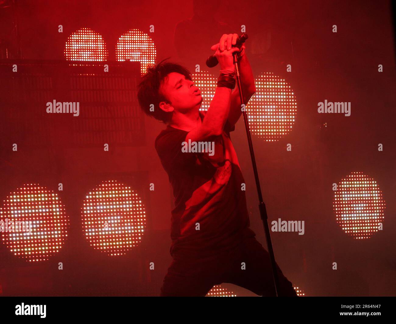 Gary Numan, Splinter Tour UK Leg gig, se produit à la Manchester Academy 20131114, Oxford Road, Angleterre, Royaume-Uni, M13 9PR Banque D'Images