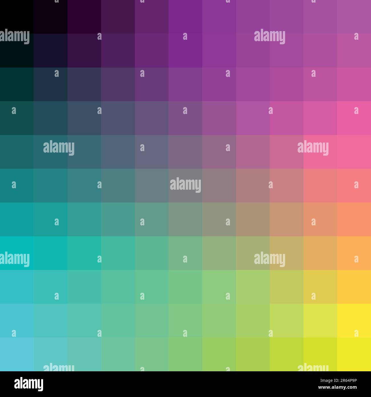 arrière-plan de la palette de couleurs Illustration de Vecteur