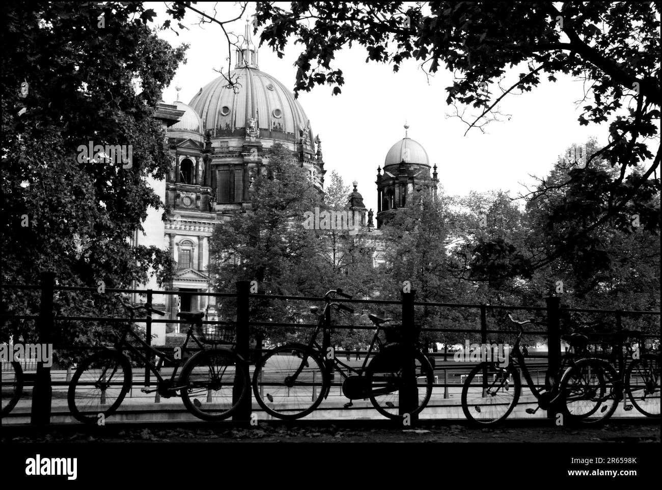 Bicyclettes, Berlin, Allemagne Banque D'Images