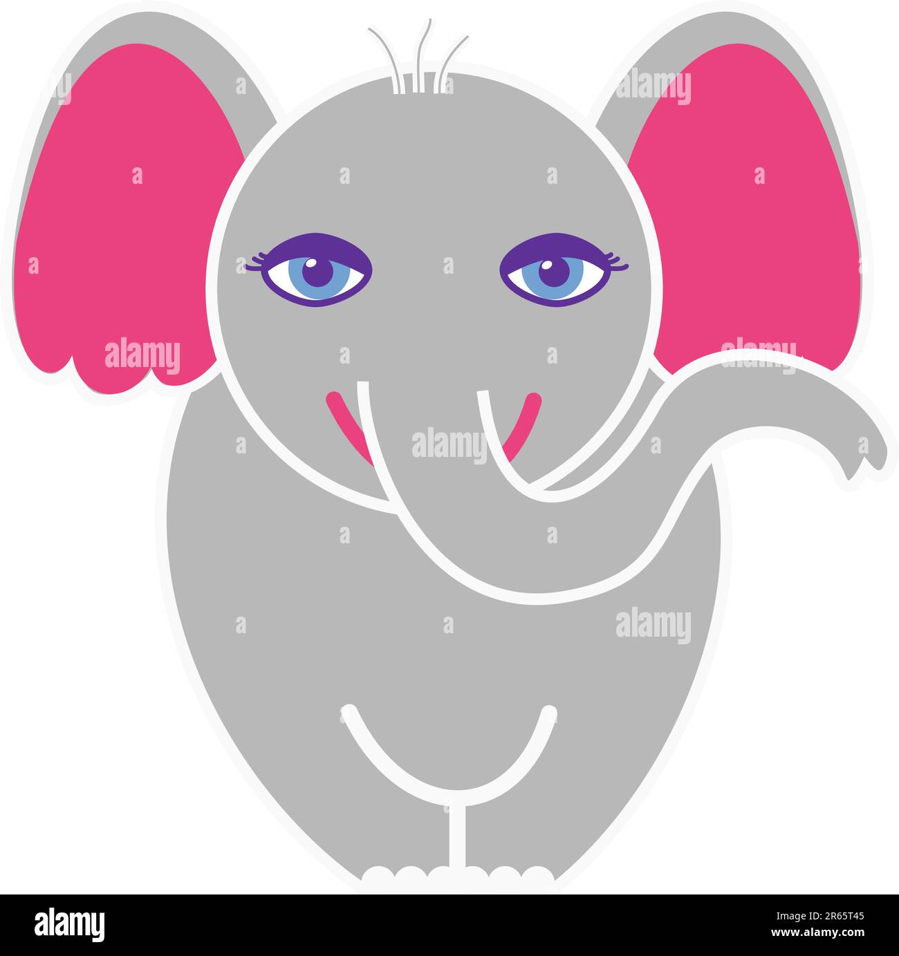 Illustration de l'éléphant Illustration de Vecteur