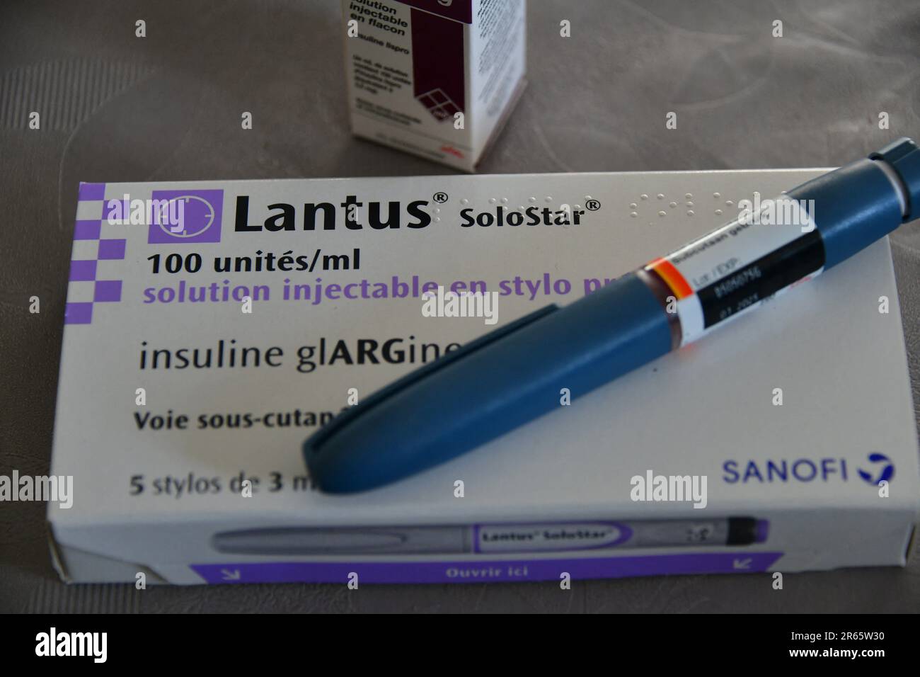 Insuline de lantus Banque de photographies et d’images à haute résolution Alamy