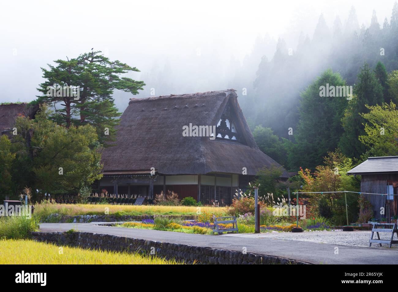 Automne Shirakawago Banque D'Images