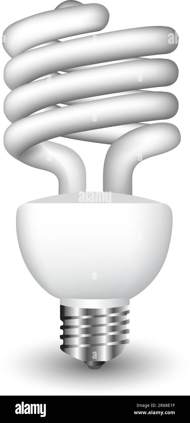 Ampoule vectorielle réaliste Illustration de Vecteur