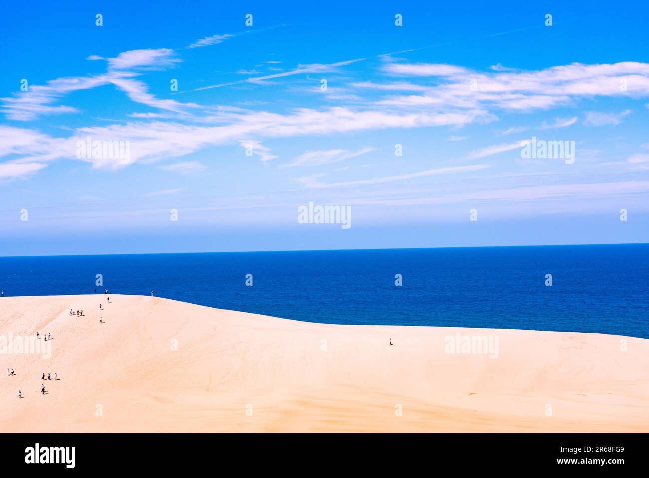 Les dunes de sable de Tottori Banque D'Images