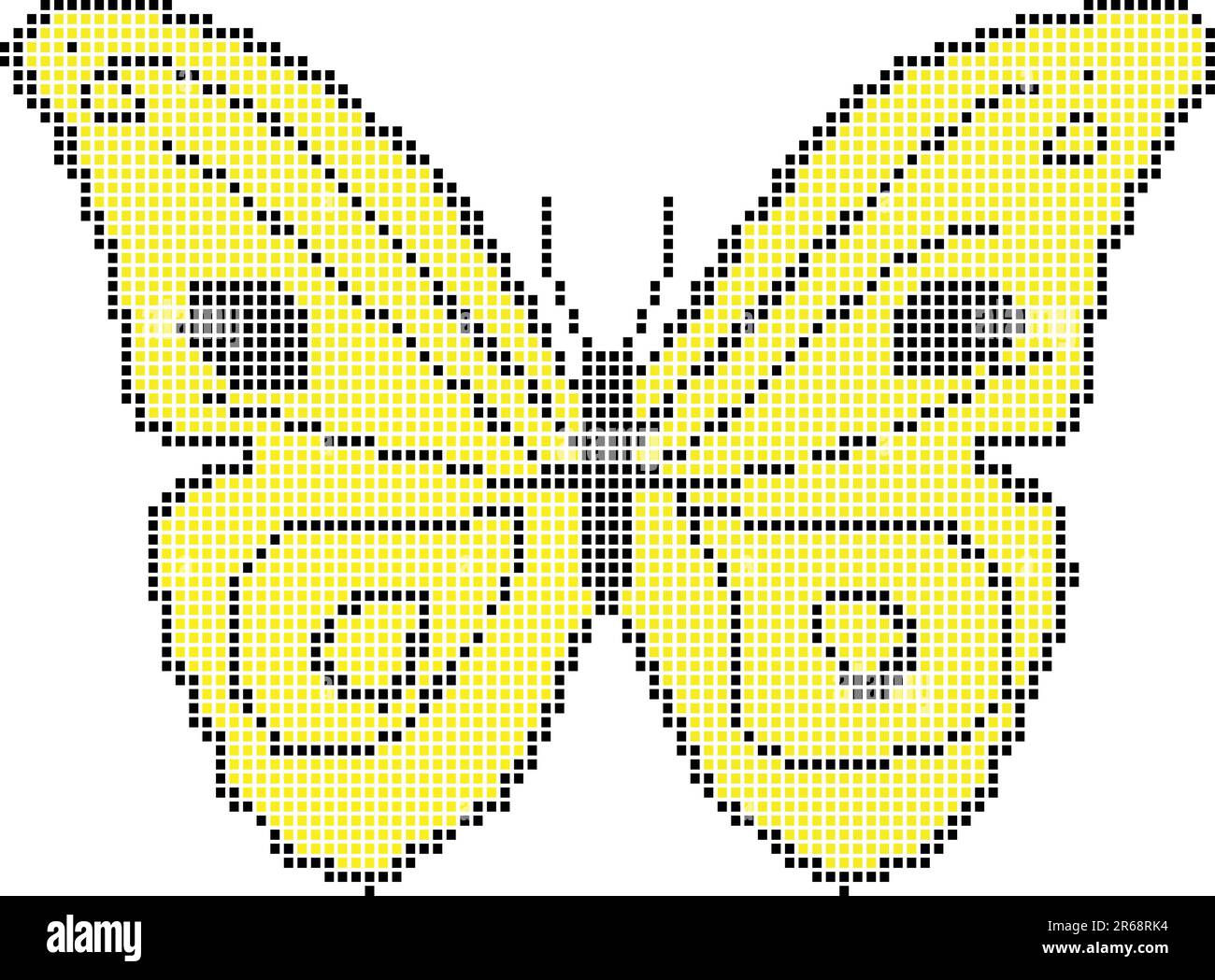 papillon jaune - vecteur Illustration de Vecteur
